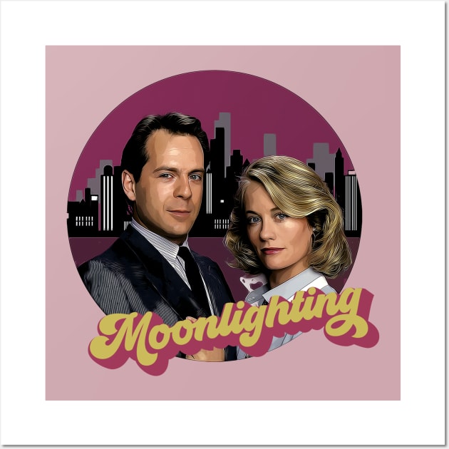 moonlighting version 2 Wall Art by aluap1006